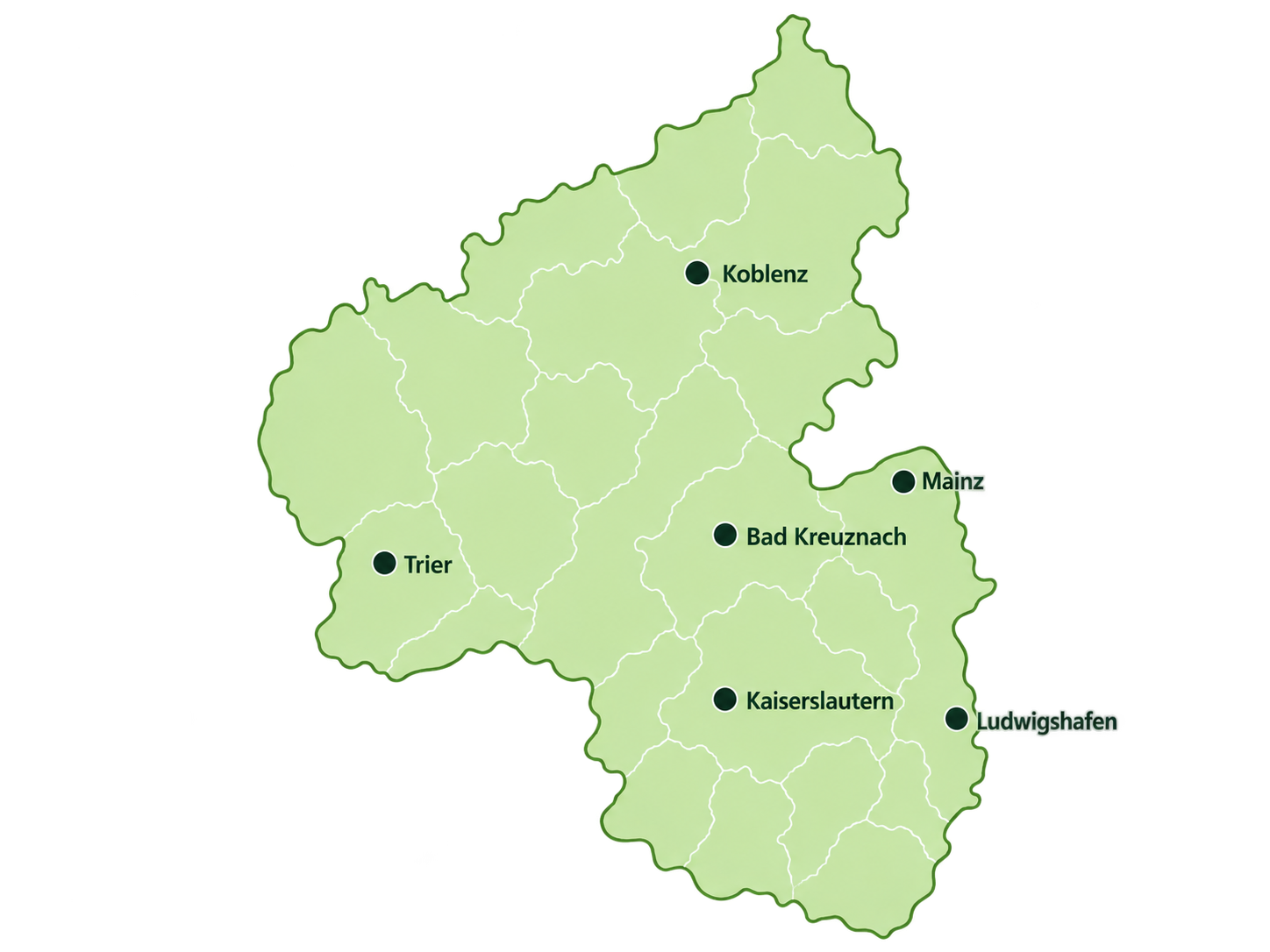 Karte Rheinland-Pfalz